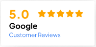 5.0 Star Google Customer Reviews